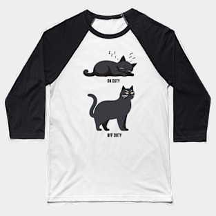 Funny Cat Baseball T-Shirt